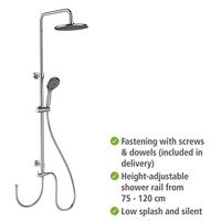 Wenko Doucheset Watersaving (Chroom) - thumbnail