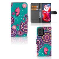 Motorola Moto G24 | G04 | G24 Power Hoesje Cirkels en Vlinders - thumbnail