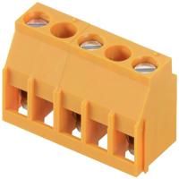 Weidmüller 2613330000 Klemschroefblok 4 mm² Aantal polen 3 Oranje 50 stuk(s) - thumbnail