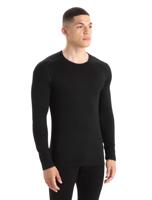 Icebreaker Merino 260 Tech LS Crewe Thermoshirt Heren Black M - thumbnail