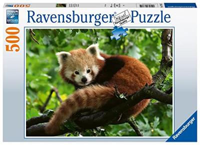 Ravensburger Puzzel Schattige Rode Panda 500 Stukjes Ravensburger Puzzel Schattige Rode Panda 500 Stukjes