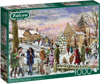 Festive Village Puzzel 1000 Stukjes