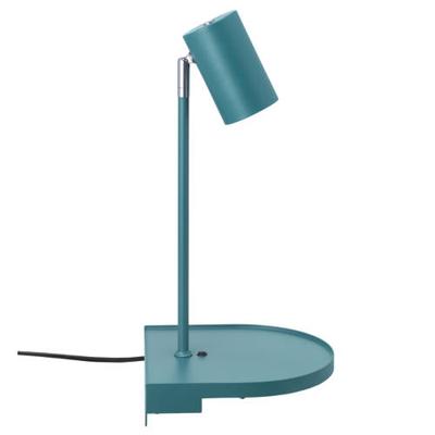 Witte wandlamp met USB schakelaar en plankje verstelbaar Nordlux Cody