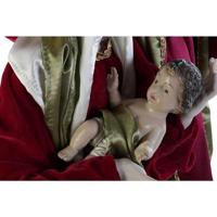 Kerststal set DKD Home Decor Wit Rood Groen 48 x 28 x 90 cm - thumbnail