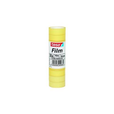 Plakband tesafilm standaard 10mx15mm tr 10rol Plakband tesafilm standaard 10mx15mm tr 10rol