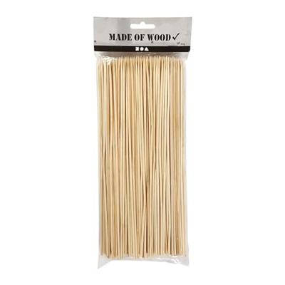 Creativ Company Https://www.cchobby.nl/bamboe-stokken-l-25-cm-dikte-3-mm-200-stuk-1-doos