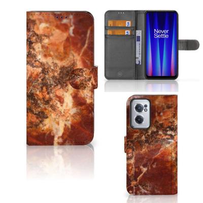 OnePlus Nord CE 2 | Bookcase | Marmer Bruin