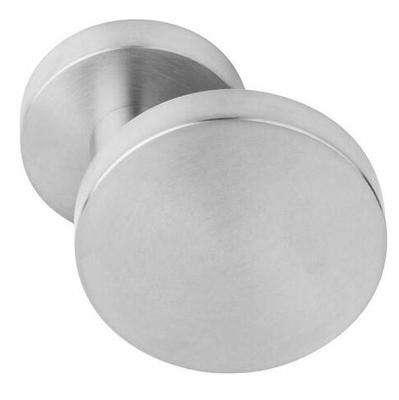 Formani Basics LB702V voordeurknop vast op rozet - mat RVS