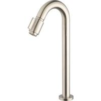Saqu Essential 2.0 fonteinkraan geborsteld staal - thumbnail