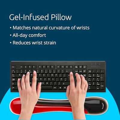 Kensington Gel-polssteun Rood