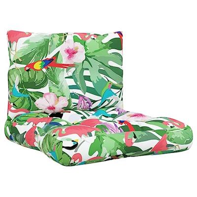 VidaXL Palletkussens 2 st oxford stof meerkleurig