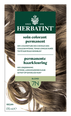 Herbatint Permanente Haarkleuring 7N Blond Herbatint Permanente Haarkleuring 7N Blond