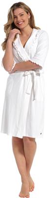 Witte badstof dames badjas Pastunette Witte badstof dames badjas Pastunette