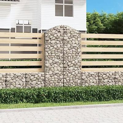 VidaXL Schanskorf gewelfd 100x50x180/200 cm gegalvaniseerd ijzer VidaXL Schanskorf gewelfd 100x50x180/200 cm gegalvaniseerd ijzer