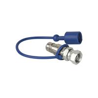 Showtec CO2 3/8 naar Q-lock adapter male - thumbnail
