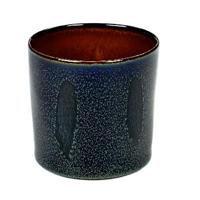 SERAX - Terres de Reves - Beker 0,23l Dark Blue/Rust - thumbnail