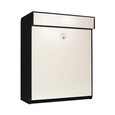 Allux Brievenbus Grundform Zwart/Wit - 40400040