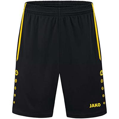 JAKO 4499 Short Allround - Zwart/Citroen - XXL