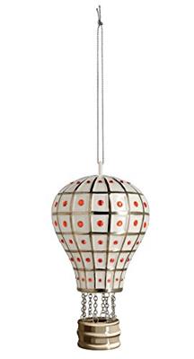 Alessi Fleurs de Jori Kerstornament 'Mongolfiera Reale'
