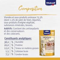 VITAKRAFT TREATIES BITS LEVERWORST 120 GR - thumbnail