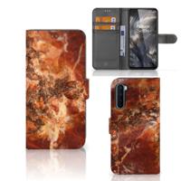 OnePlus Nord | Bookcase | Marmer Bruin - thumbnail