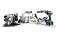 Festool HKC 55/TPC 18/AGC 18/TB 137 Accu combiset Bouwtimmeren - 578025 - thumbnail