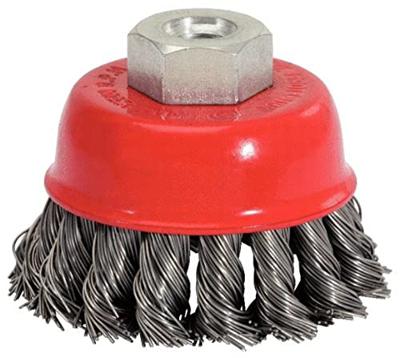 KS Tools 340.0023 Staaldraadborstel 0,5 mm, Ø 80 mm