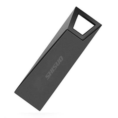 SHISUO 32GB USB 3.0 snelle Interface metalen waterdichte flashschijf (zwart)