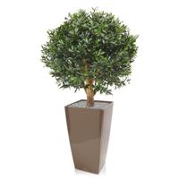 Ilex bol kunstplant 55cm - UV bestendig - thumbnail