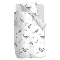 Beddinghouse Kids Magical Dolphins Multi Dekbedovertrek - thumbnail