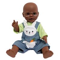 Heless Poppen leesbril goud - thumbnail