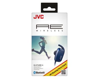 JVC HA-ET65BV-A Draadloze sport hoofdtelefoon - Blauw