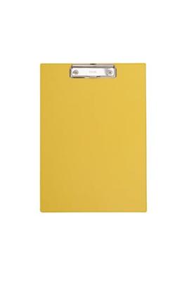 MAUL klemplaat A4 staand geel