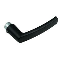 Ami deurkruk 332/125 blokmodel zwaar ZS zwart gatdeel - thumbnail