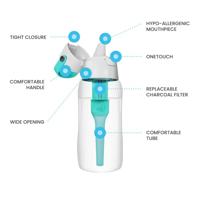 Dafi SOLID 0.5 l bottle with filter cartridge (turquoise) - thumbnail