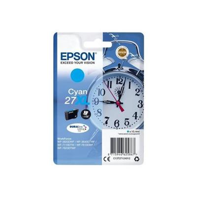 Epson inktcartridge 27XL, 1.100 pagina's, OEM C13T27124012, cyaan