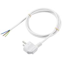 Sygonix SY-6408152 Stroom Netkabel Wit 1.50 m - thumbnail