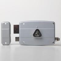 Cisa 50420.50.2 oplegslot met losse buitencilinder doornmaat 50 mm zilver - Din R - thumbnail