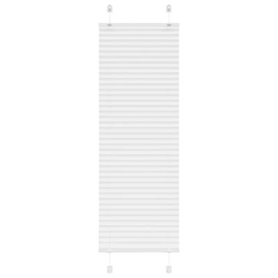 Plissé rolgordijn 50x150 cm stofbreedte 49,4 cm polyester wit