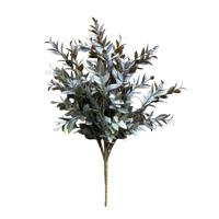 Roberts Collection Kunsttak buxus bordeaux 55cm - thumbnail