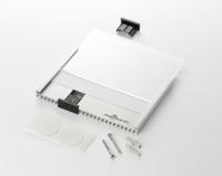 Durable Deur-/infobord | B149xH105,5mm | controlevenster acryl | achterdeel aluminium | 1 stuk - 480123 480123 - thumbnail
