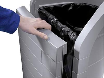 Hailo 0912-590 ProfiLine WSB Design Plus XXXL Afvalscheider 120L Grijs - thumbnail