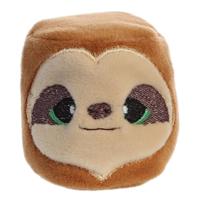Aurora mini-knuffel YooHoo beanbag 6 cm bruin - thumbnail