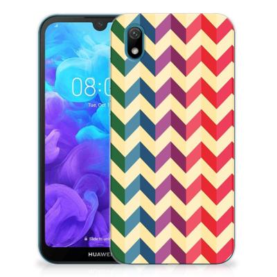 Huawei Y5 (2019) | TPU bumper | Zigzag Multi Color Huawei Y5 (2019) | TPU bumper | Zigzag Multi Color