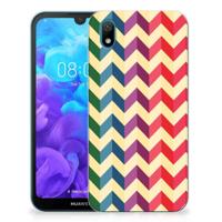 Huawei Y5 (2019) | TPU bumper | Zigzag Multi Color - thumbnail