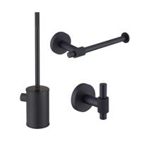 Toilet Accessoires Set Best-Design Nero Mat Zwart - thumbnail