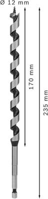 Slangenboor 12x235mm