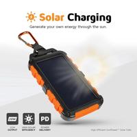 Xtorm XR104 - Xtreme Solar Powerbank 20W - 10.000 mAh - thumbnail