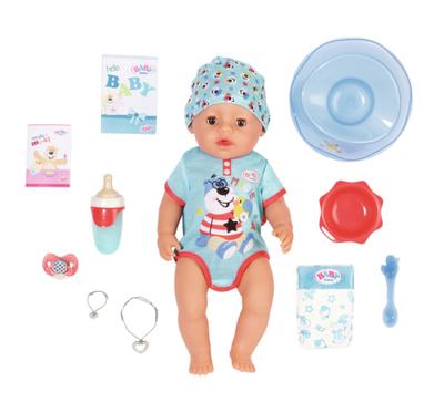 Baby Born Magic Boy-pop 43 cm - Zapf Creation - Ogen die open en dicht kunnen - Accessoires inbegrepen Baby Born Magic Boy-pop 43 cm - Zapf Creation - Ogen die open en dicht kunnen - Accessoires inbegrepen