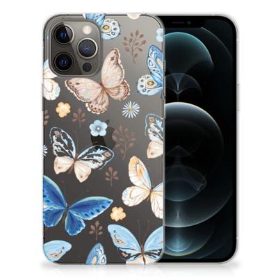 TPU Hoesje voor iPhone 12 Pro Max Vlinder TPU Hoesje voor iPhone 12 Pro Max Vlinder